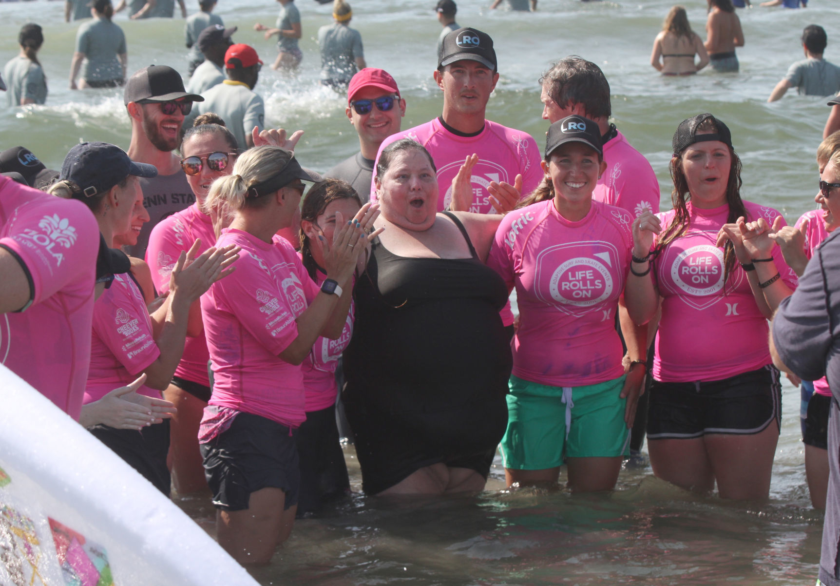 Life Rolls On surfing in Wildwood